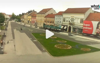 Imagen de vista previa de la cámara web Koprivnica - Zrinski market